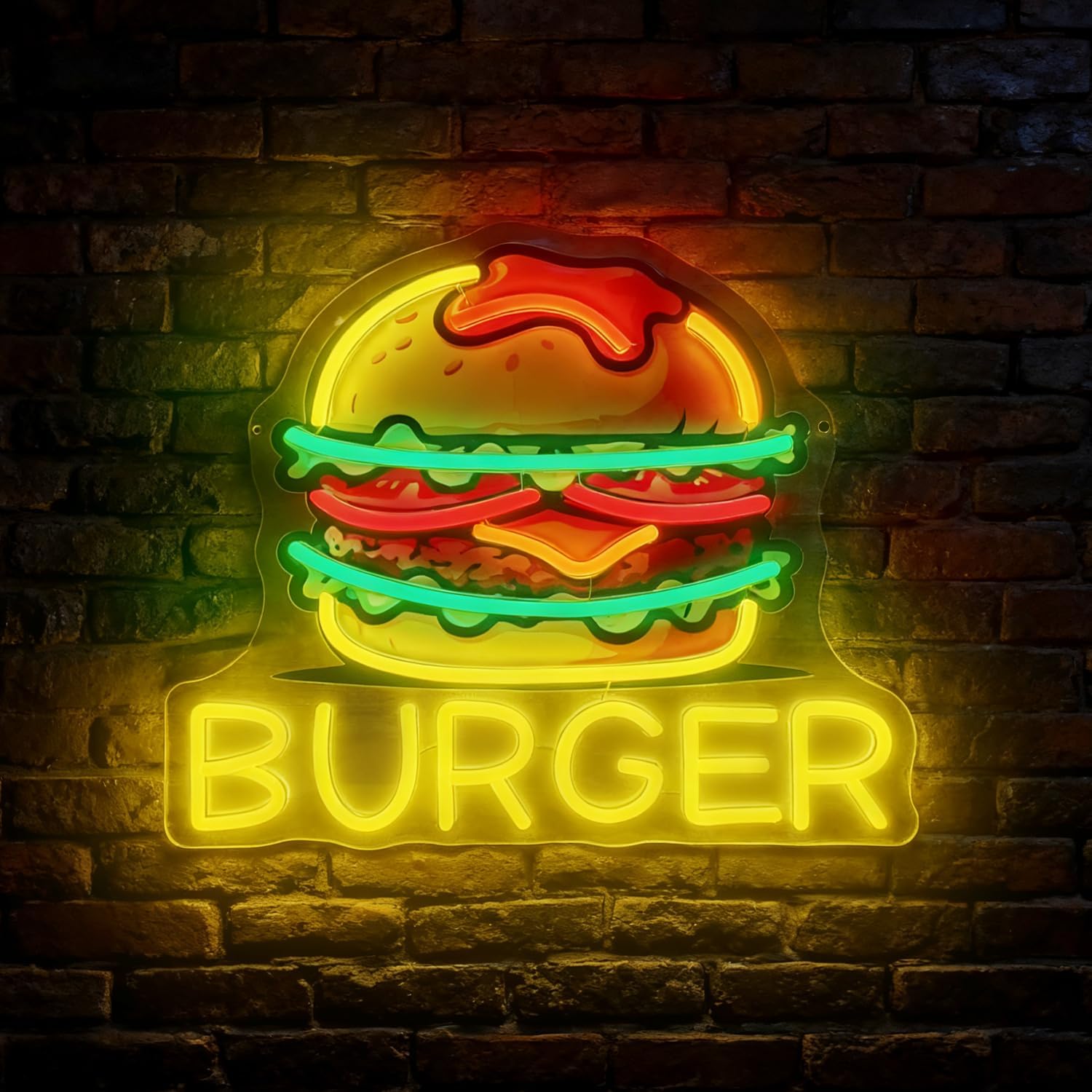Burger Neon Sign, LED Hamburge - Food & Snacks Pdf recensie en prijs
