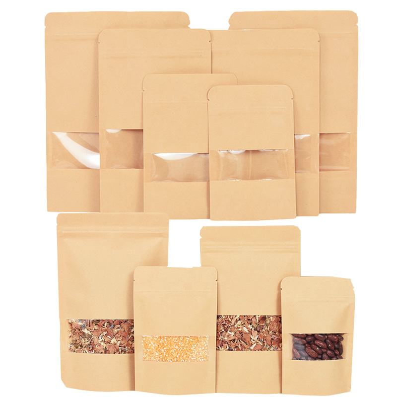 20/50 Stuks Kraftpapier Zip Lo - Food Snacks For Christmas recensie en prijs