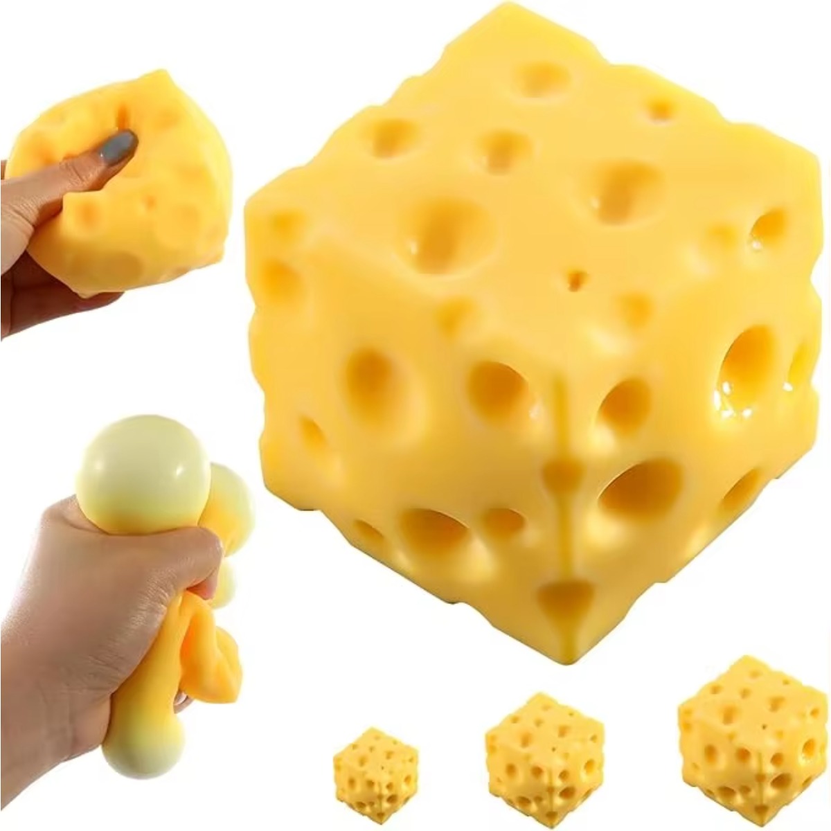 Kaas-stressbal, zacht knijpspe - Food & Snacks Pdf recensie en prijs