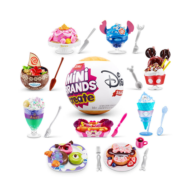 Zuru Mini Brands Create Disney - Food Snacks Brands recensie en prijs