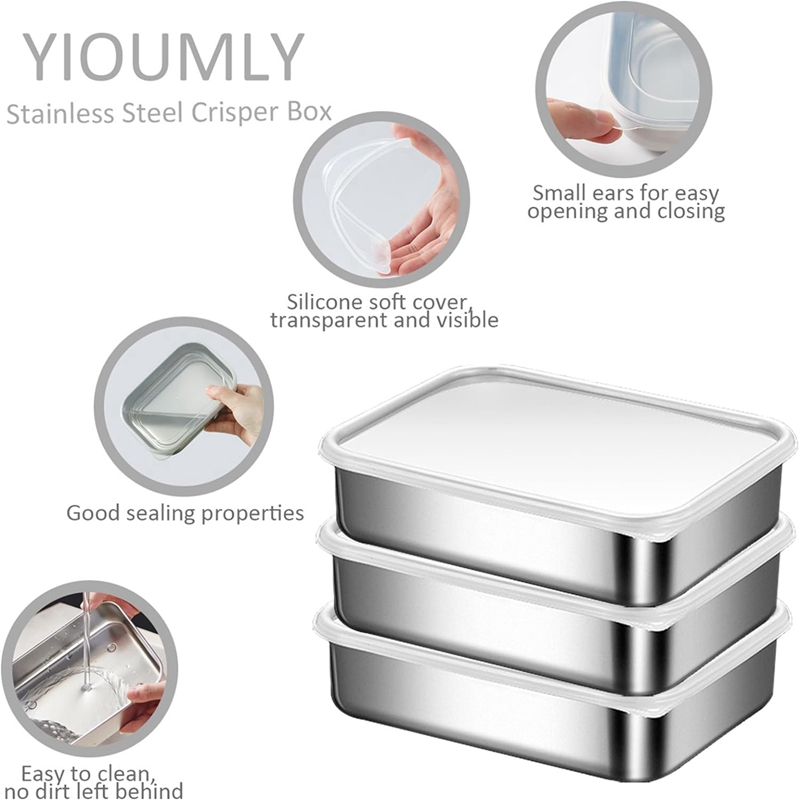 RVS containers voor voedselops - Food & Snacks Pdf recensie en prijs