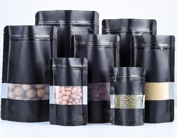 100PCS Stand-up Mat Zwart Alum - Food Snacks For Christmas recensie en prijs