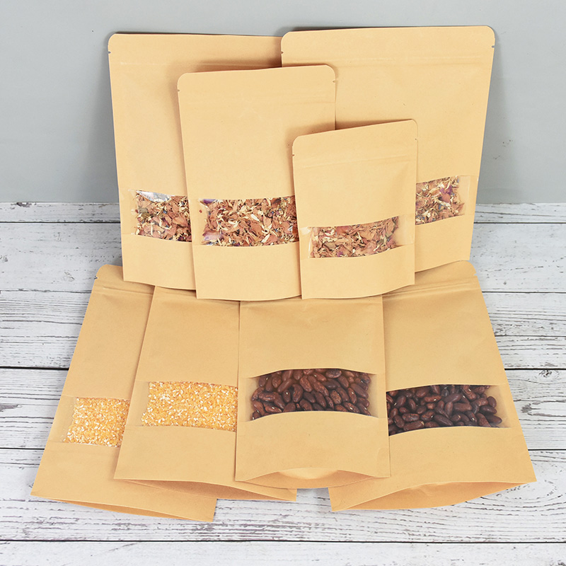 20/50 Stuks Kraftpapier Zip Lo - Food Snacks For Christmas recensie en prijs