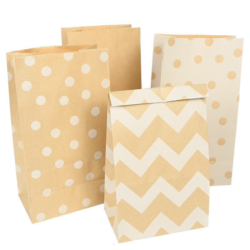 10 stks Bruin Kraftpapier Gesc - Food Snacks For Christmas recensie en prijs