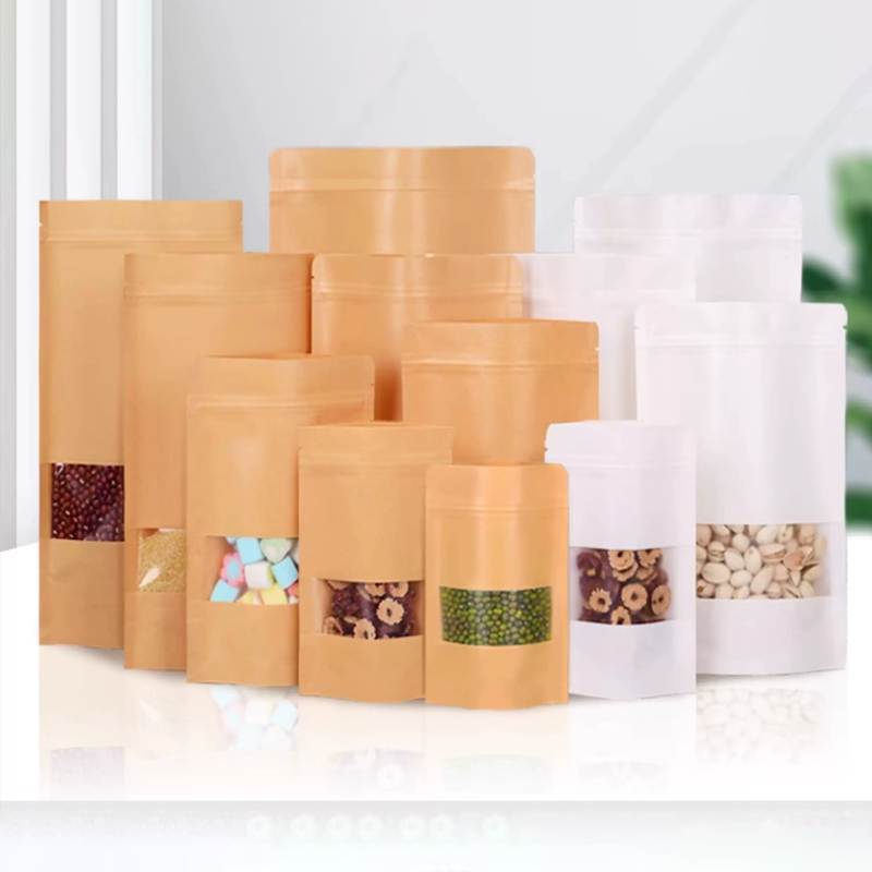 50 kraftpapierzakken, zelfslui - Food Snacks For Christmas recensie en prijs